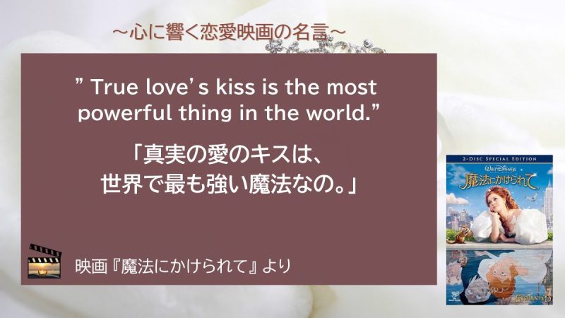 魔法にかけられて_名言